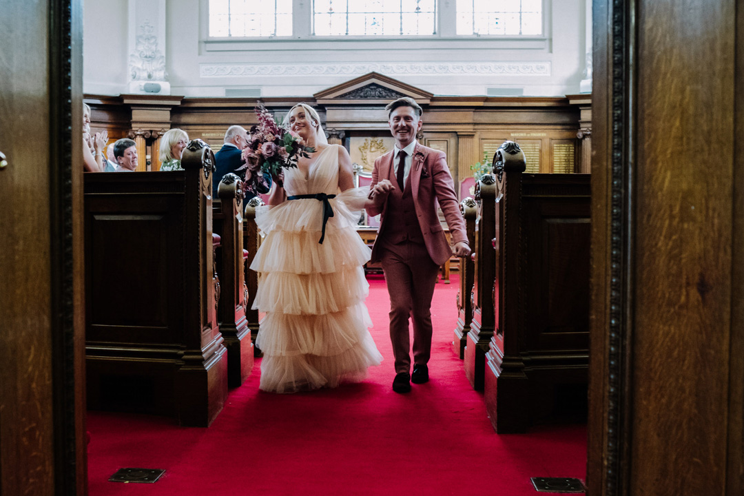 34 Pink tulle London wedding