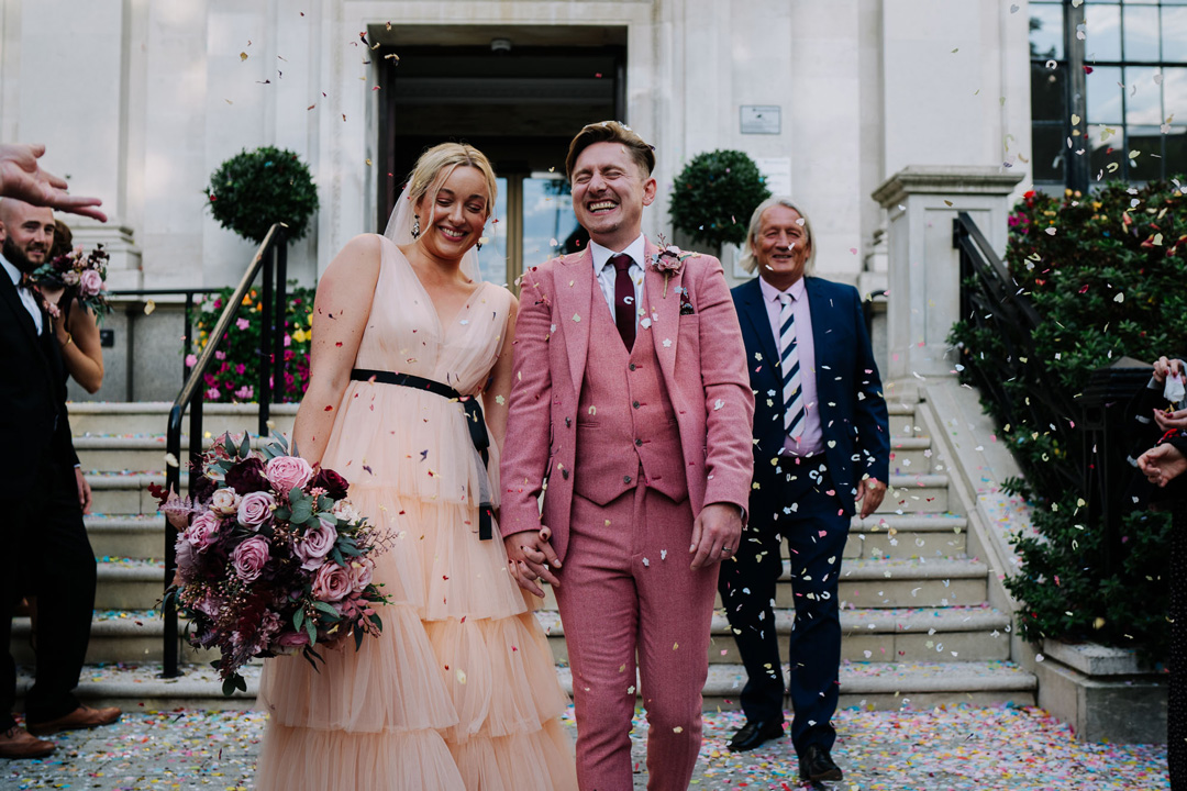 39 Pink tulle London wedding