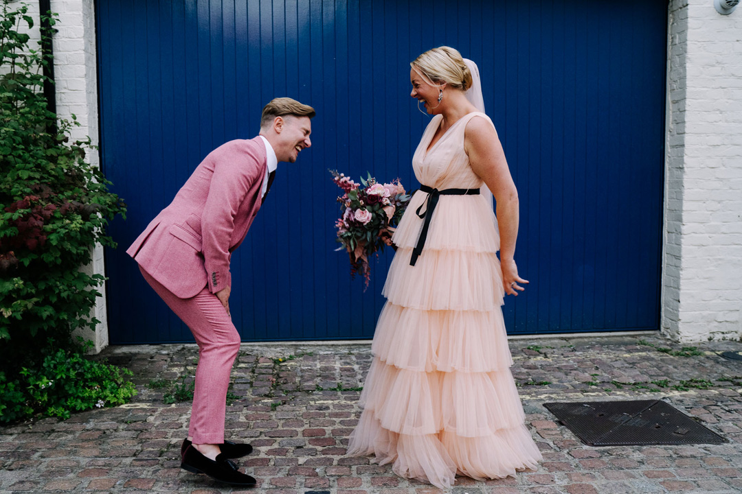 61 Pink tulle London wedding