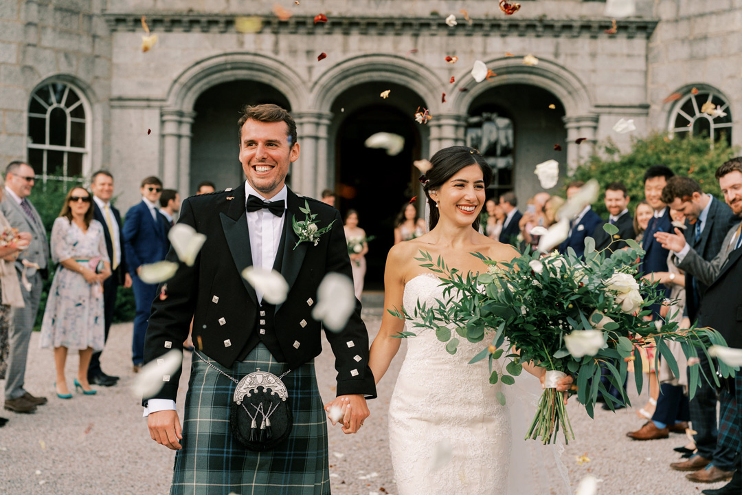 80 Cluny Castle Wedding Scotland