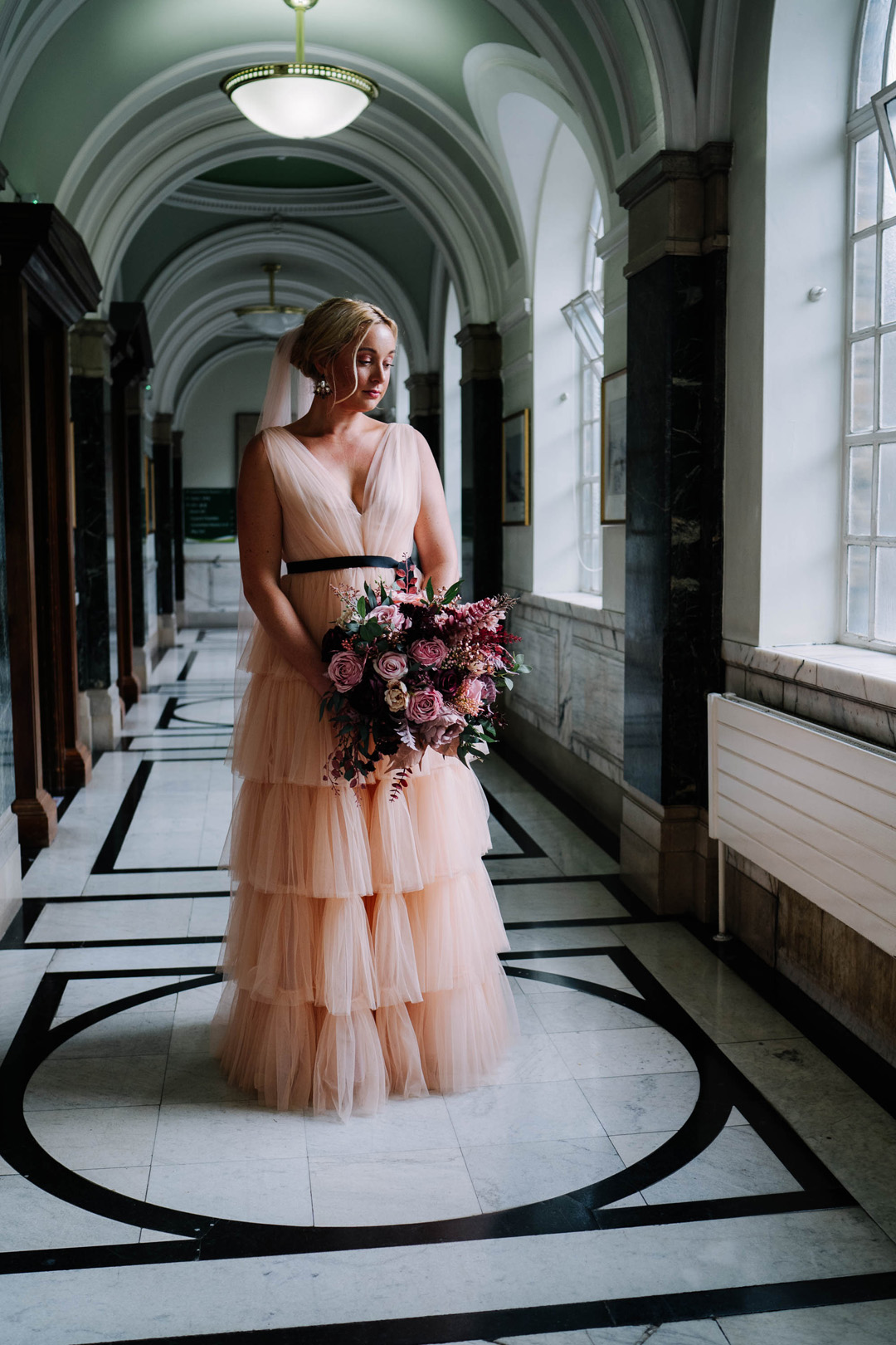 91 Pink tulle London wedding