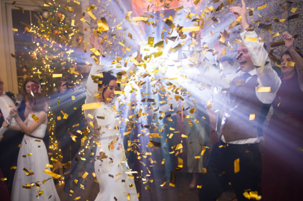 Rob & Jen’s Christmas Wedding at Babington House – Suzanne Neville Glamour