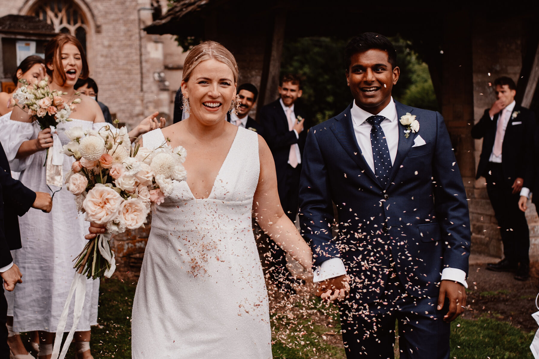 Mixed Race Bride Groom