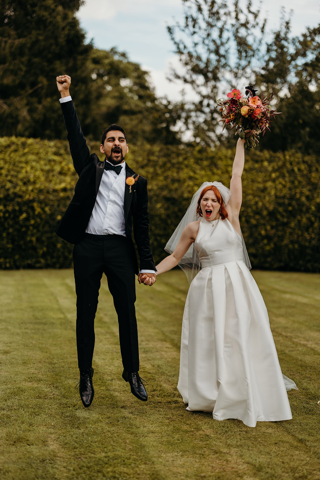 101 Woolas Barn Wedding Charlie Brear bride