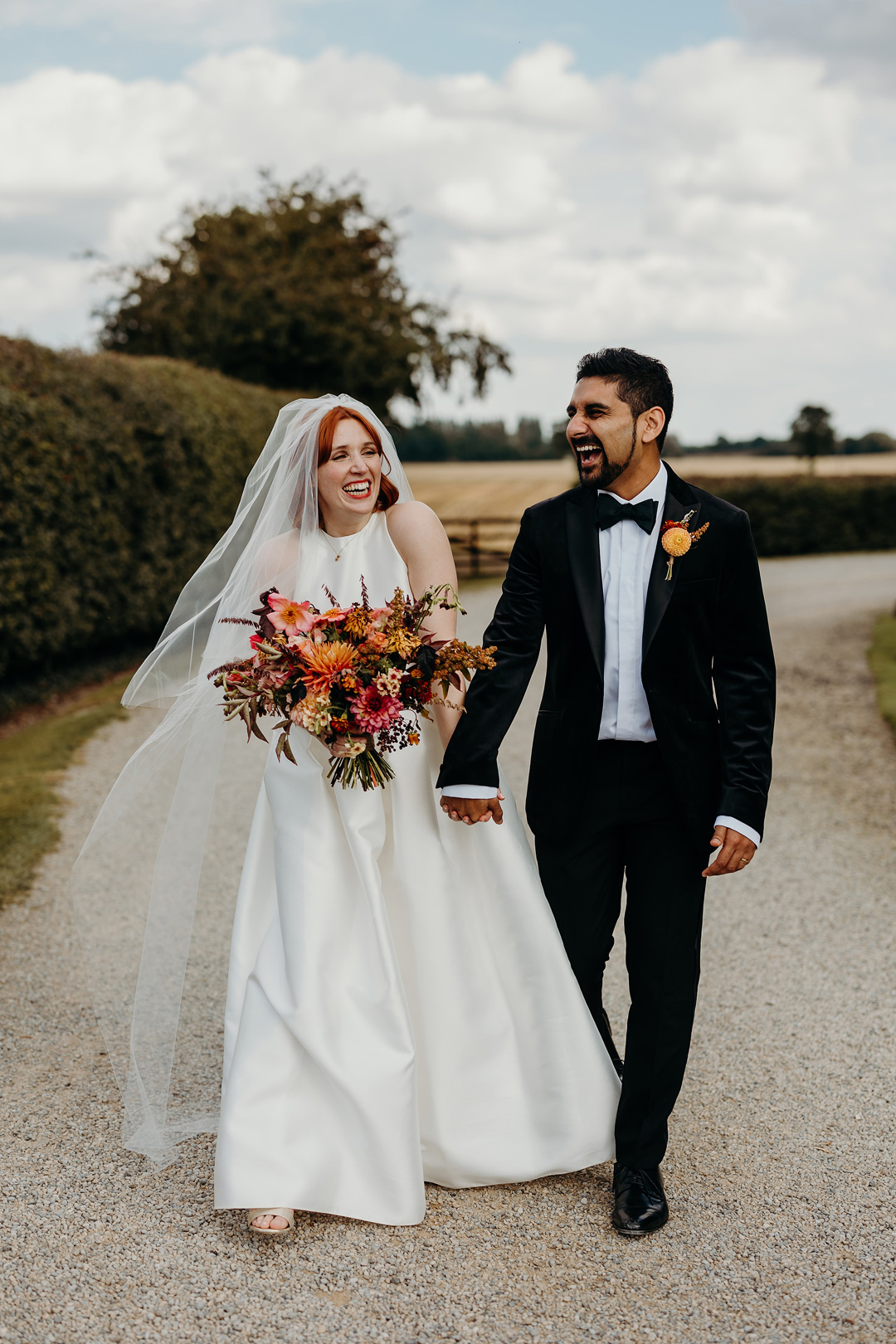 108 Woolas Barn Wedding Charlie Brear bride