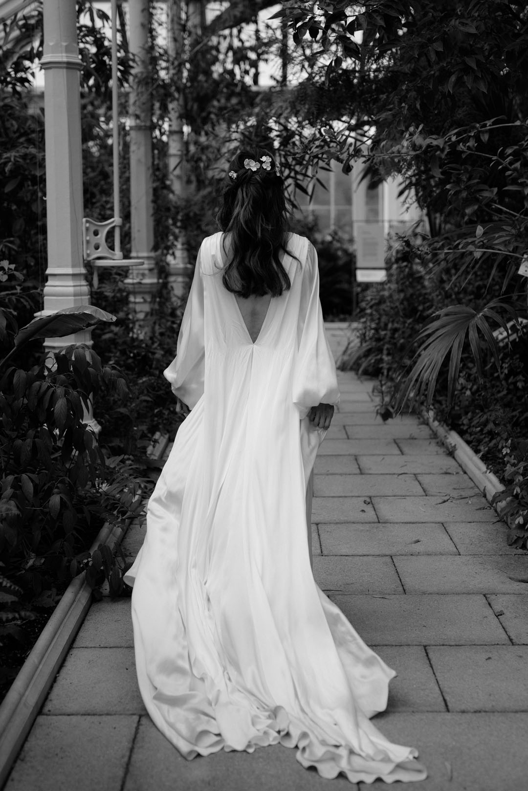 113 Peace Silk Wedding Dress Luna Bea Bride