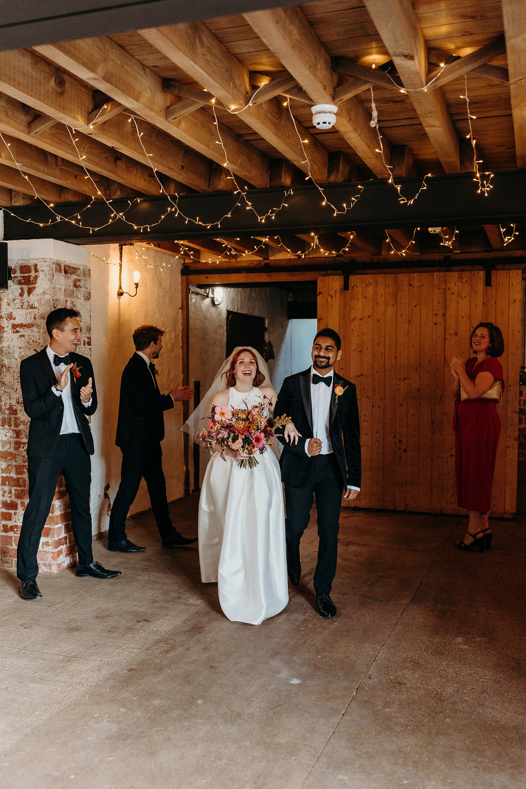 123 Woolas Barn Wedding Charlie Brear bride