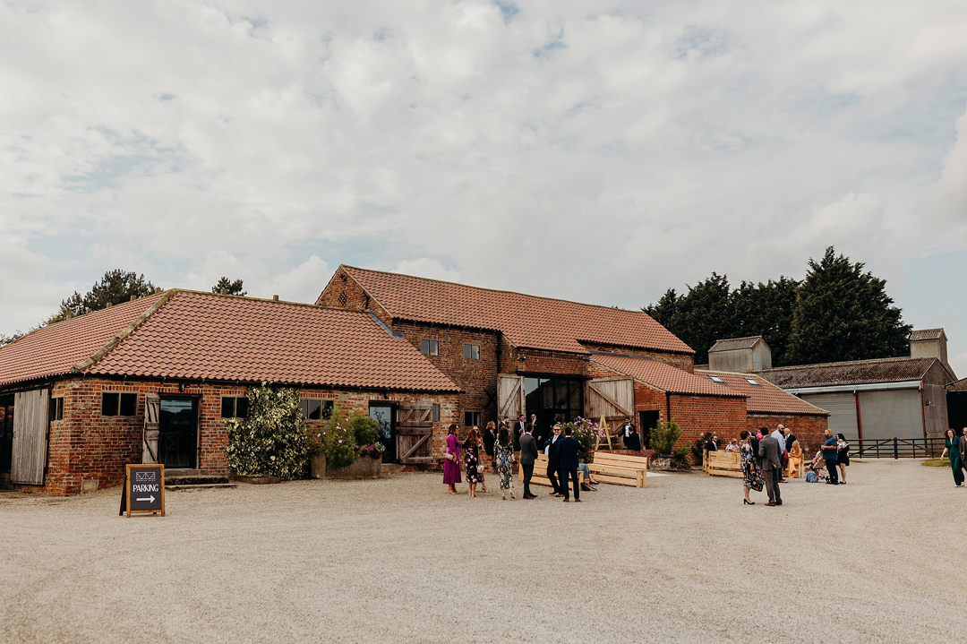 154 Woolas Barn Wedding Charlie Brear bride