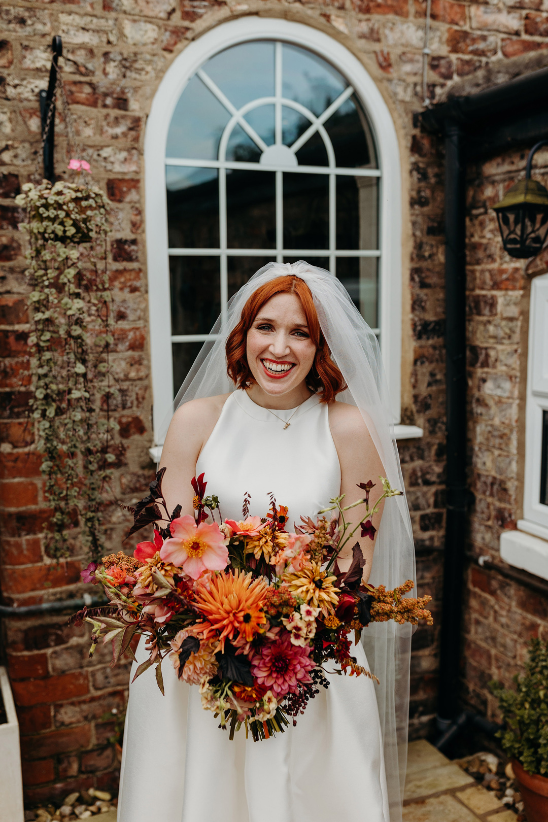 164 Woolas Barn Wedding Charlie Brear bride