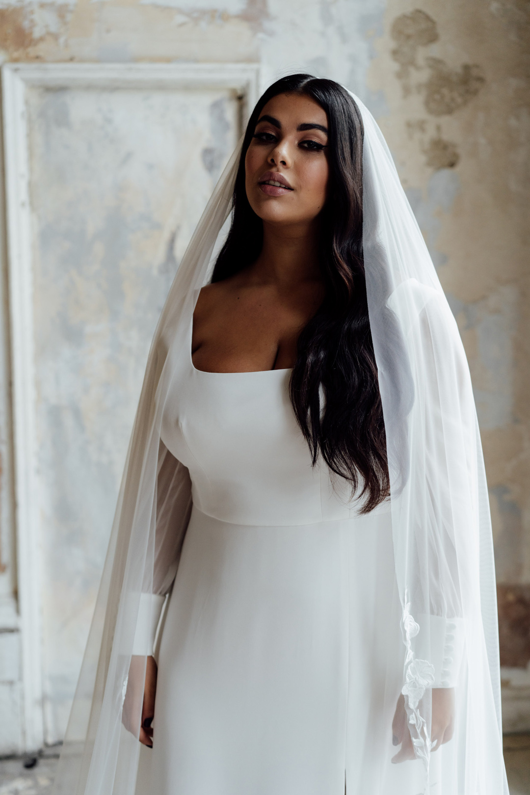 Andrea Hawkes Bridal Wedding Veils and Capes 31 34 Andrea Hawkes Emotion Collection 1