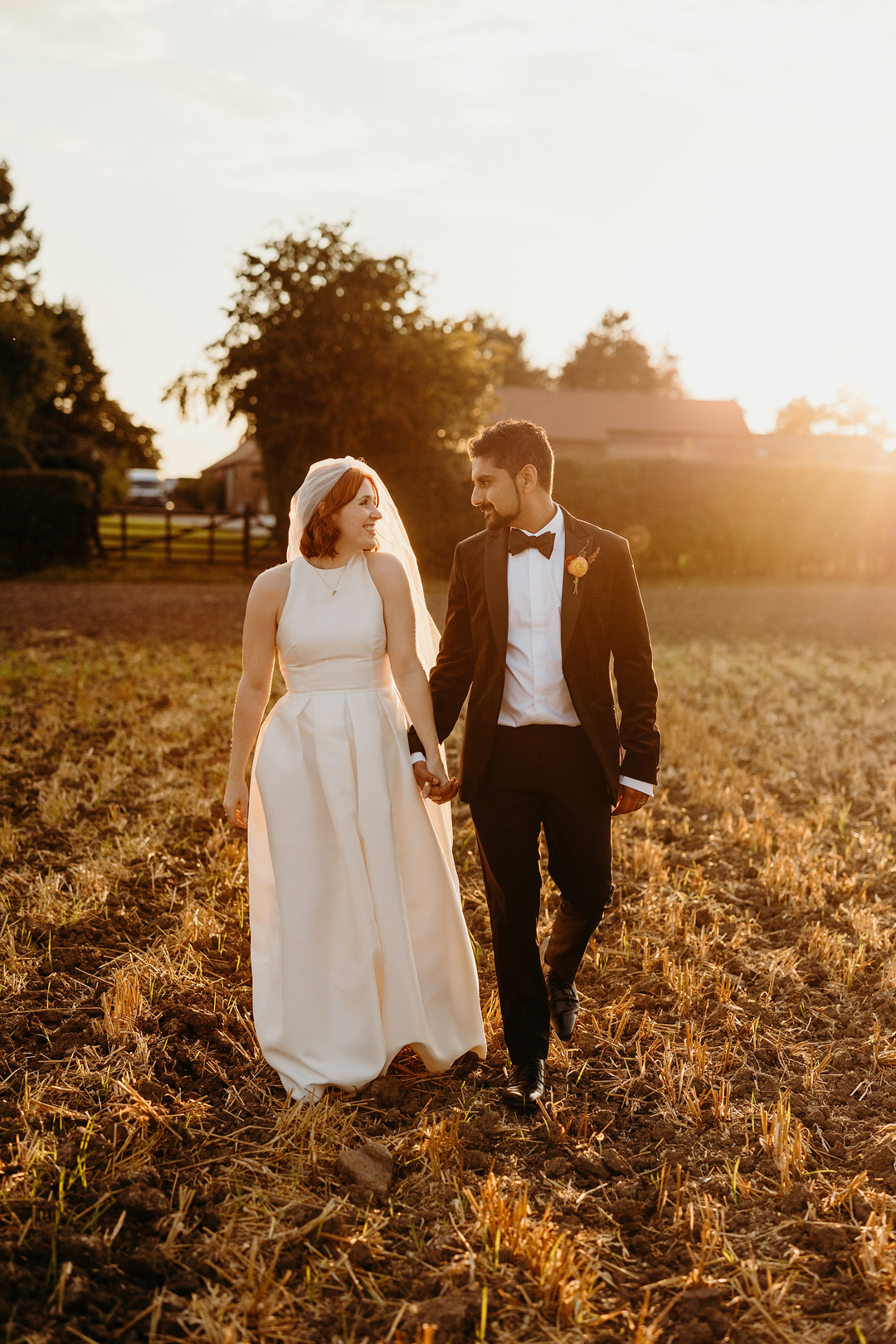 41 Woolas Barn Wedding Charlie Brear bride