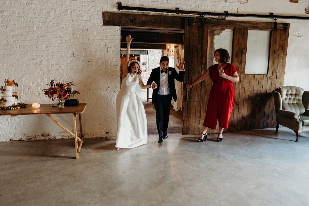 79 Woolas Barn Wedding Charlie Brear bride