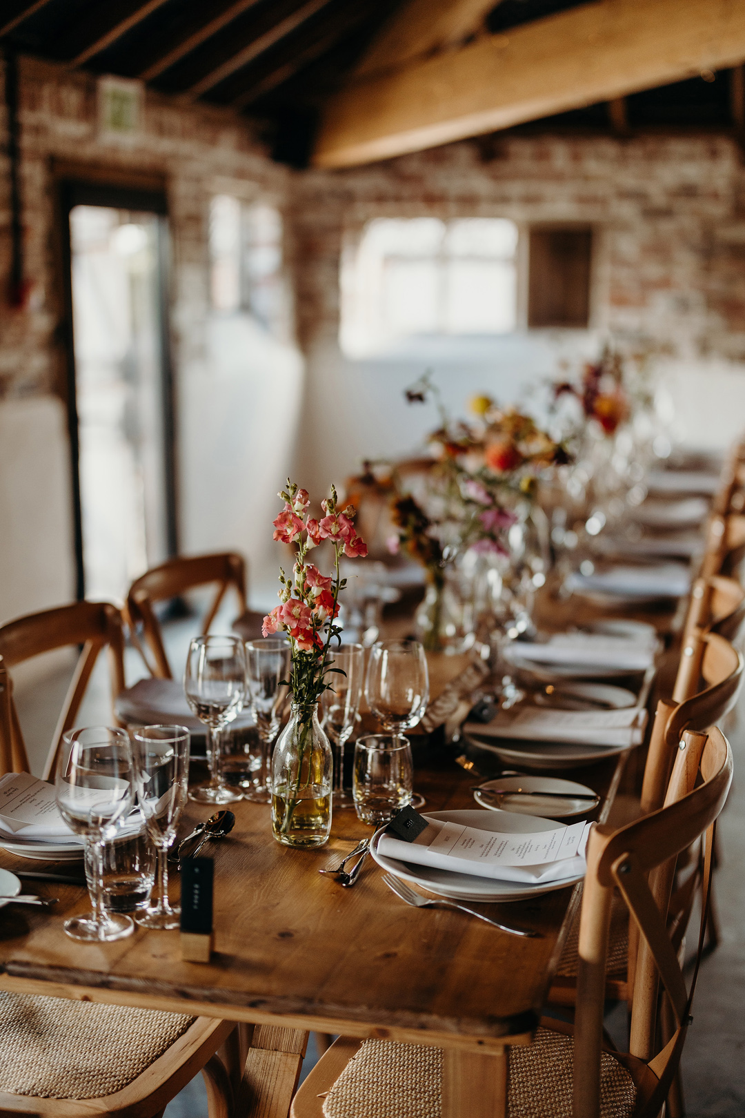 88 Woolas Barn Wedding Charlie Brear bride