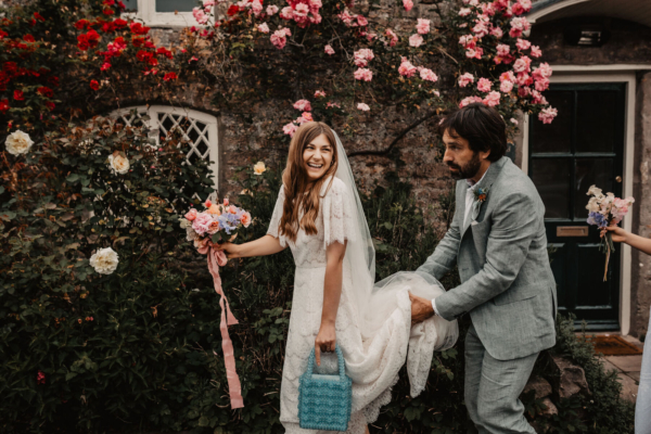Kate Beaumont Elegance for Jessica & Ben’s Summer Wedding in Somerset
