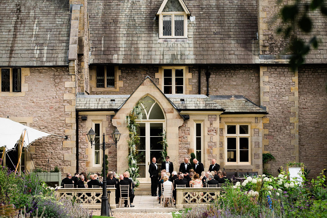 51 Casterton Grange black tie wedding