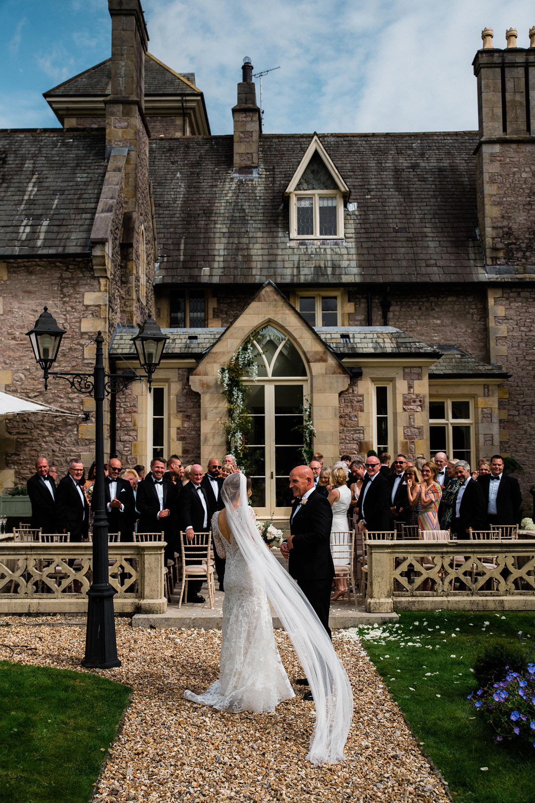 83 Casterton Grange black tie wedding