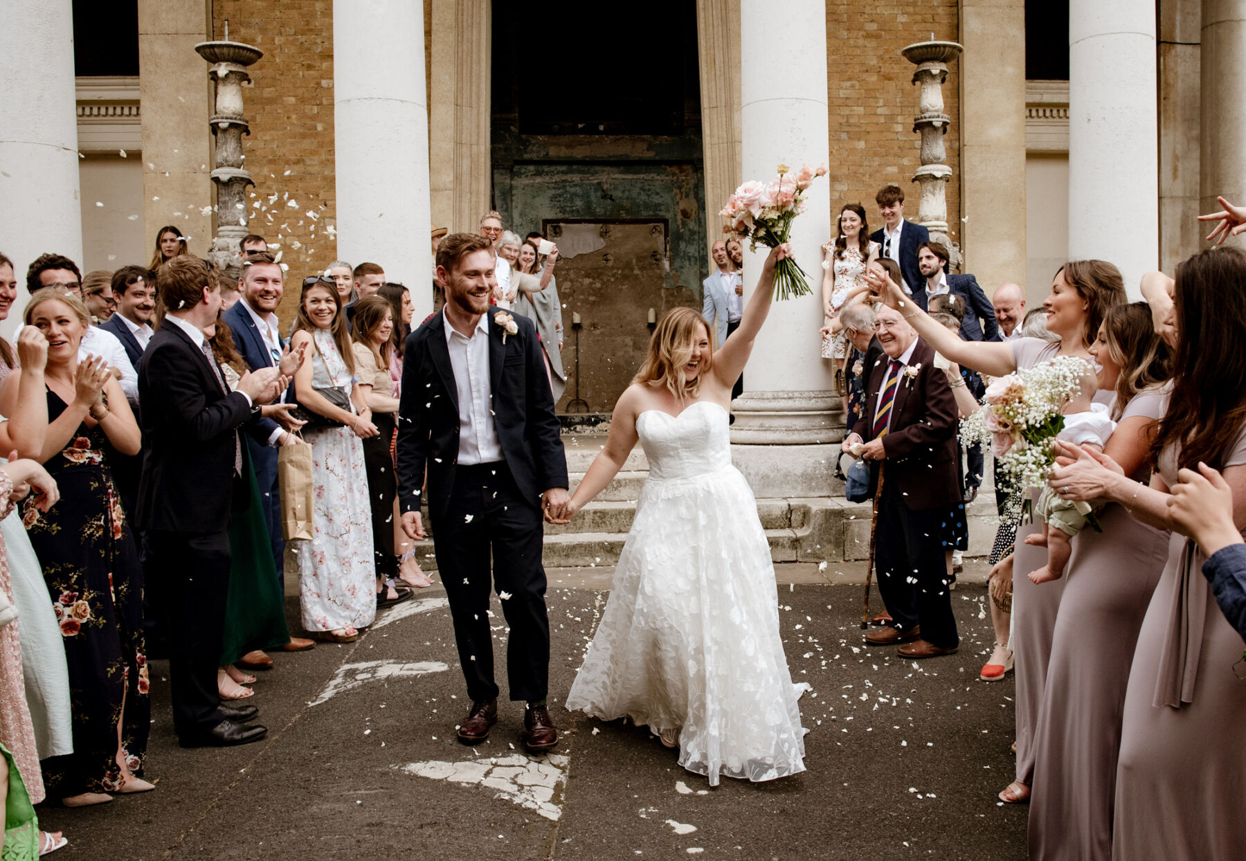 DIY Cap-Sleeve Wedding Dress