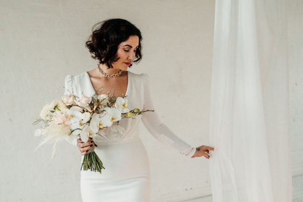 Venus Reborn Bridal Editorial, Featuring Flowers by Frond & Bloom