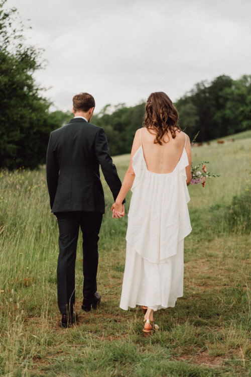Liz & Adam's Sustainable & Nature Inspired Farm Wedding | Love My Dress ...