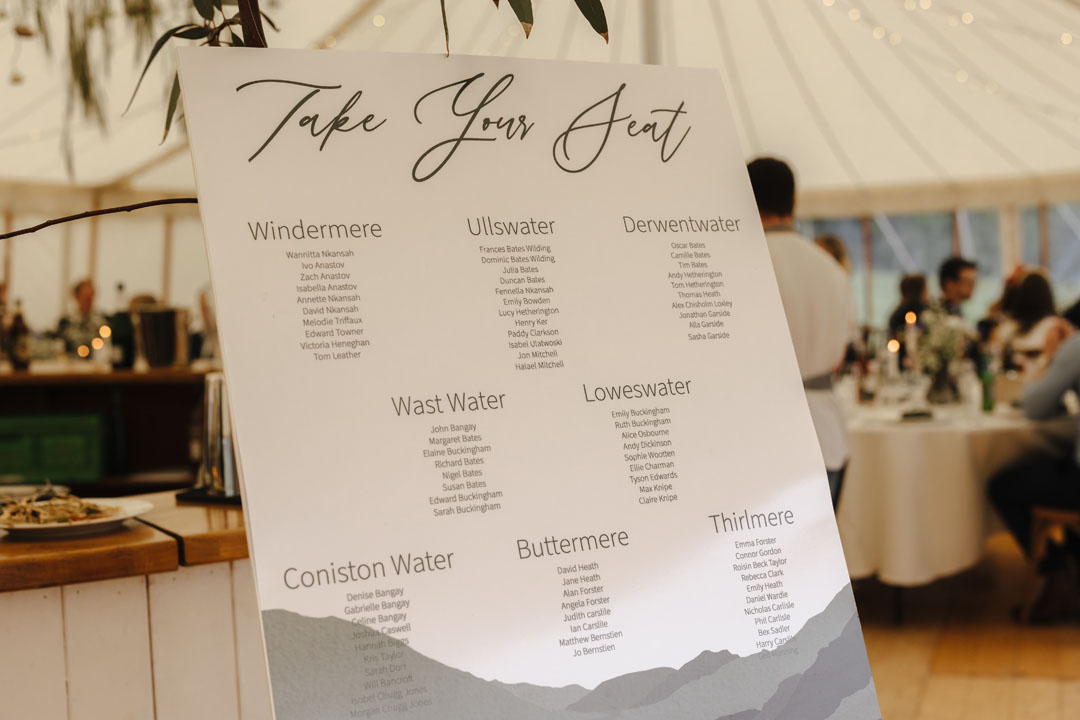 85 Lake District Marquee Wedding