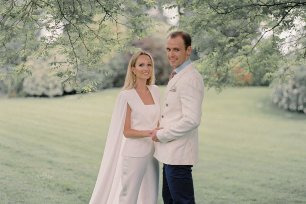A Luxury English Country Garden Marquee Wedding at the Family Home