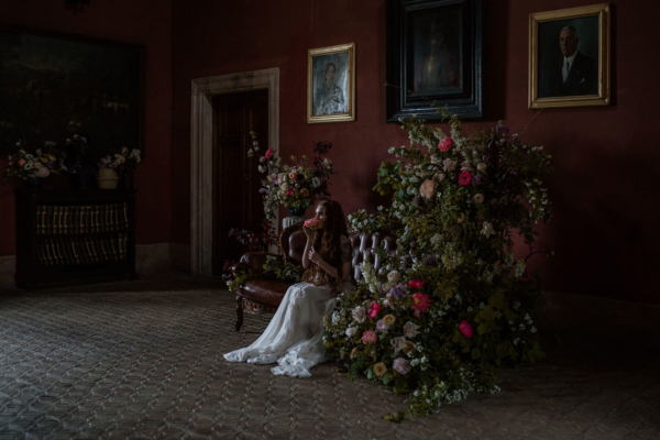 Dreamy, Moody & Romantic: A Bridal Editorial of Divine Feminine Beauty