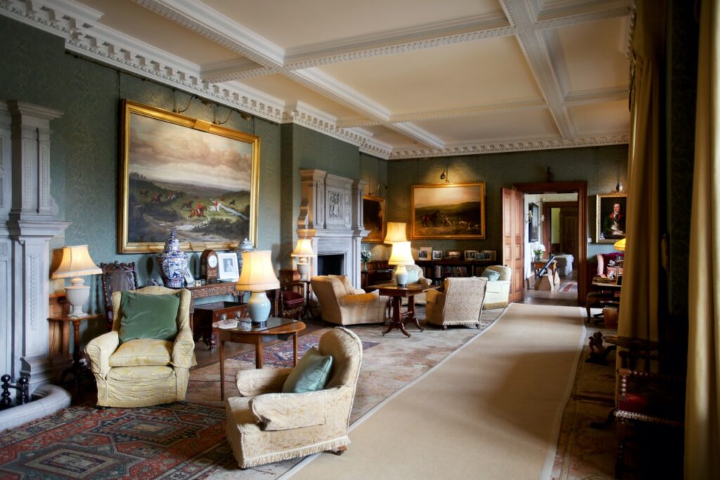 Picture: Lorne Campbell / Guzelian
Property feature on Birdsall House, Birdsall, near Malton, North Yorkshire. It is home to Lady Cara and James Willoughby, and their family. Picture shows the Long Hall.
FOR `HOME' SECTION
PICTURE TAKEN ON MONDAY 18 FEBRUARY 2019