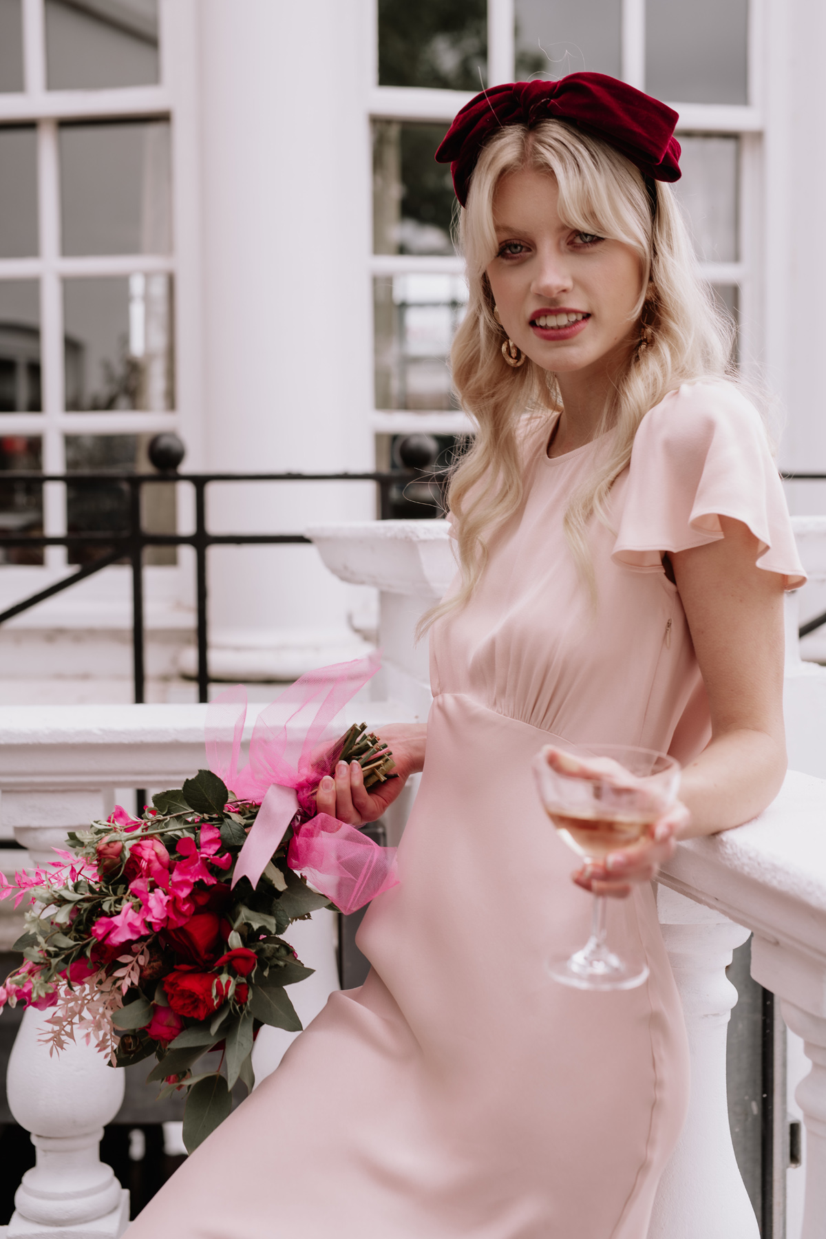 Pale pink bridesmaids dresses - Maids to Measure