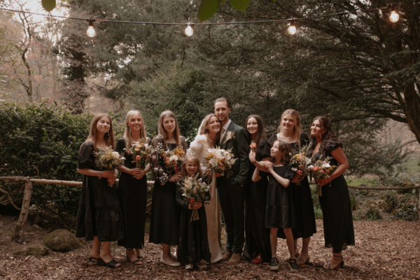 A Romantic & Dreamy, Modern Mormon Wedding in the Woods