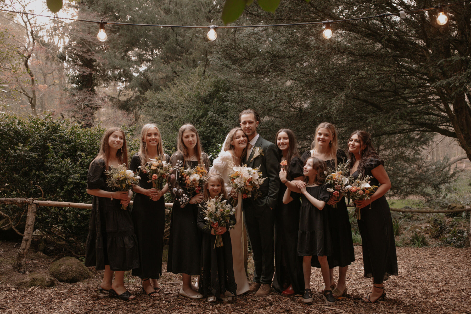 Morman wedding woodland