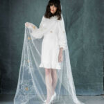 Daisy Sheldon embroidered wedding veils