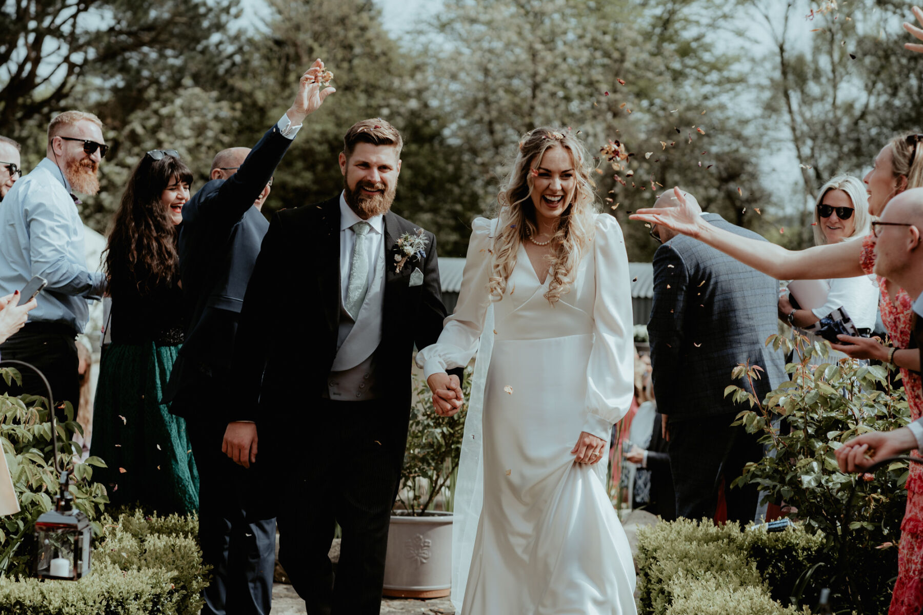 A Sustainable Wedding at the Family Home with Yurts and a Vegan Feast |  Love My Dress® UK Wedding Blog & Wedding Directory