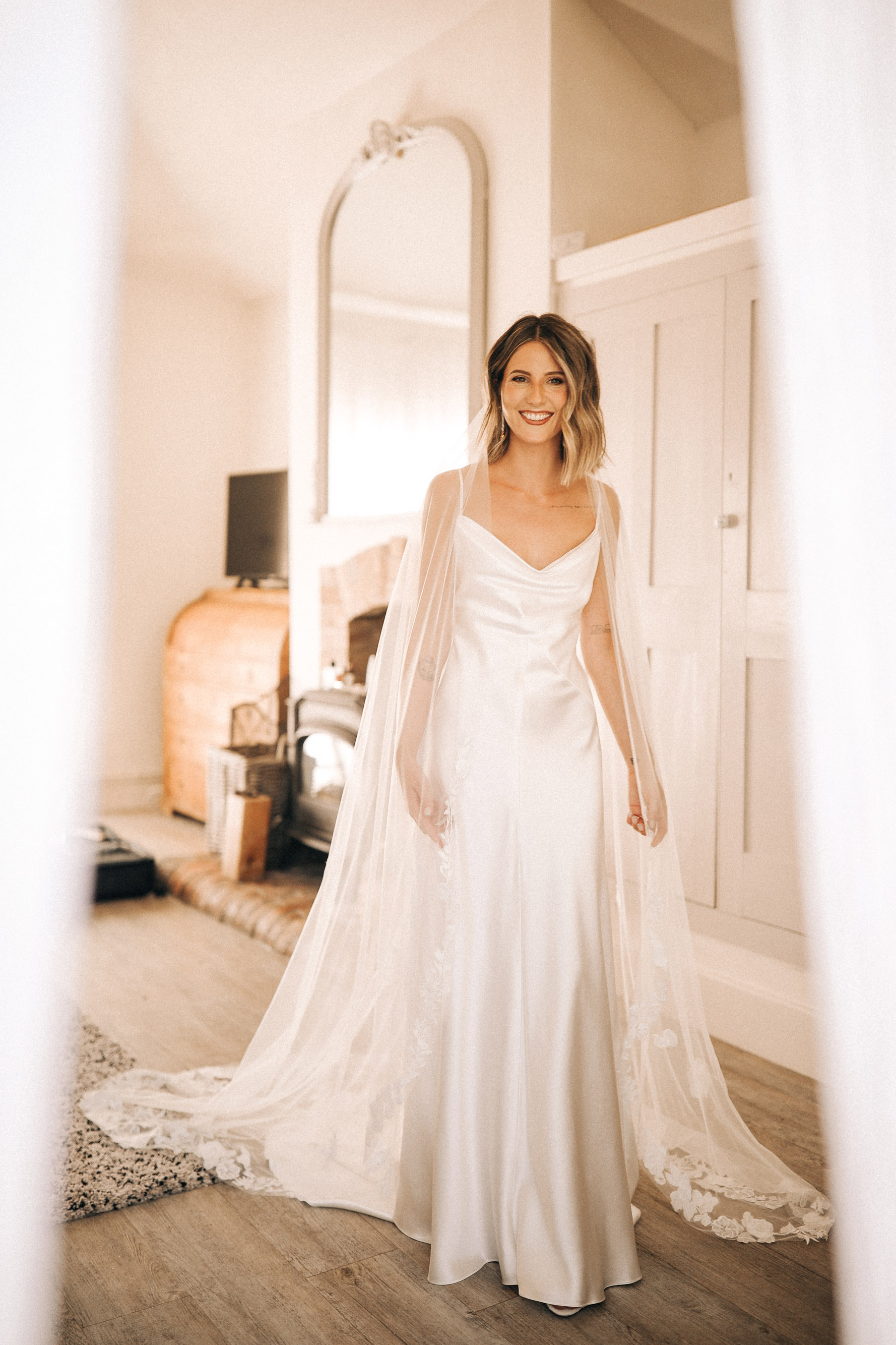 Megan Gilbride x Andrea Hawkes Introduce The Poppy Dress – a Bias Cut Wedding Dress in Sustainable Silk Satin – Love My Dress®