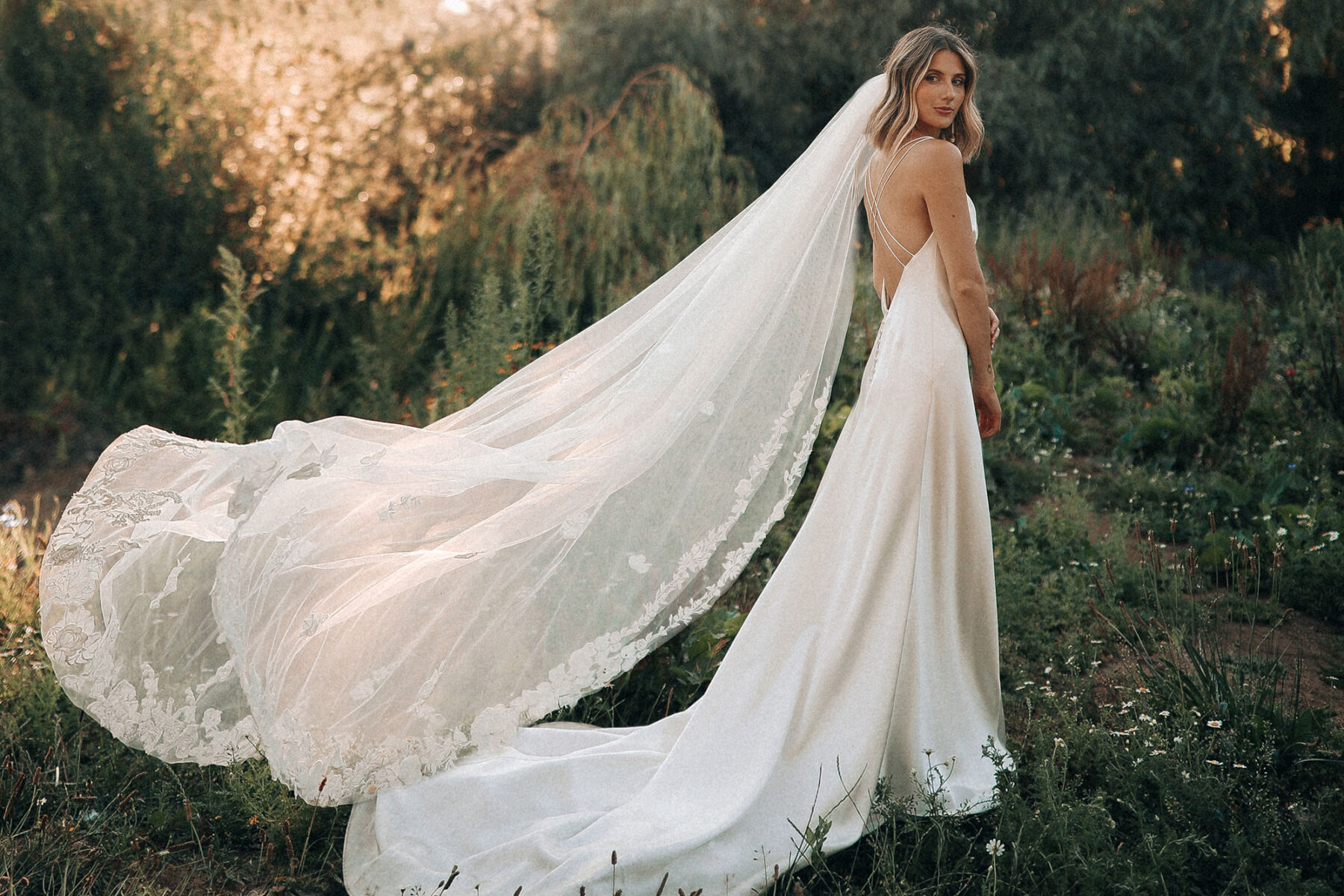 Megan Gilbrides wedding dress