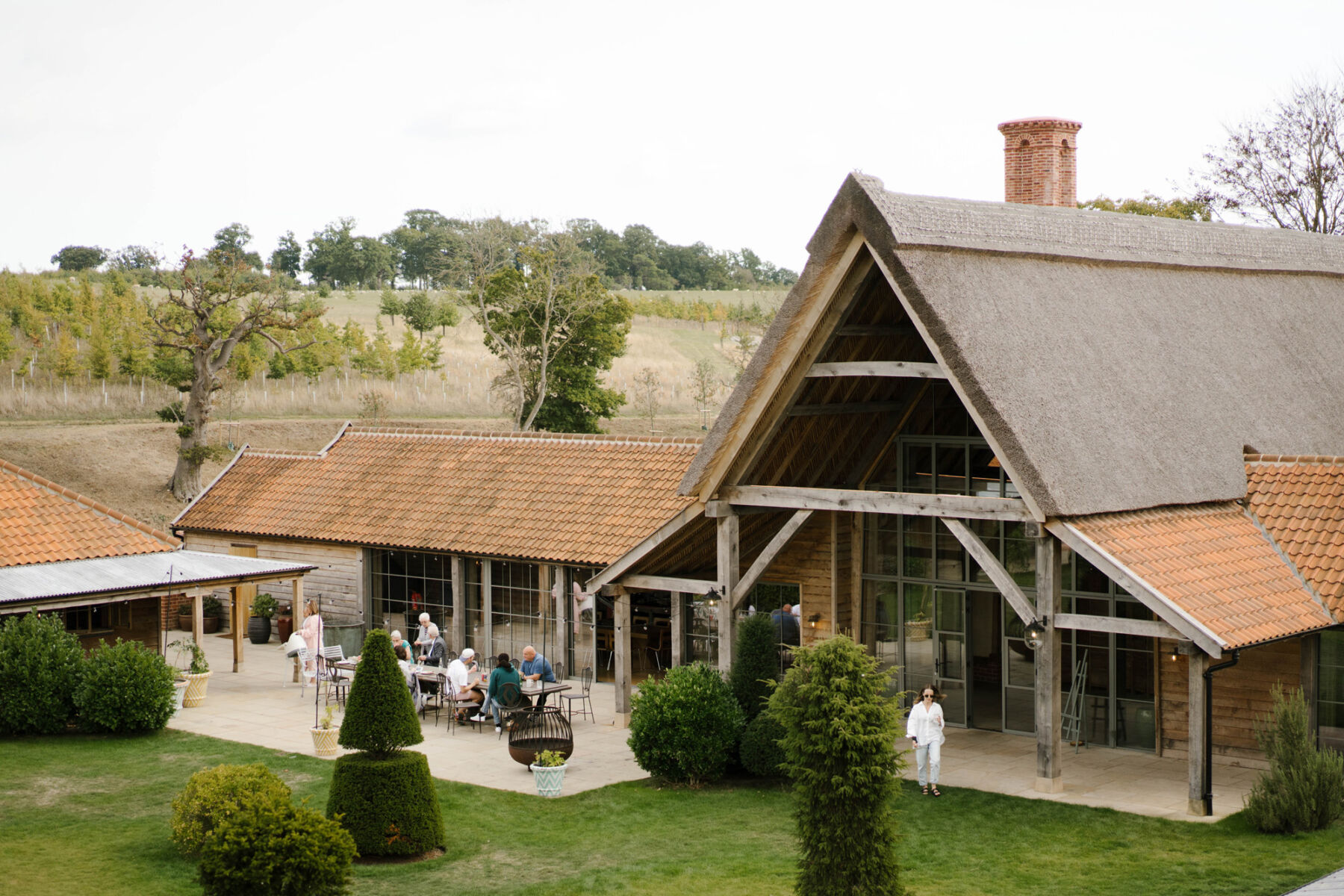 Wilderness Reserve barn wedding venue, Suffolk