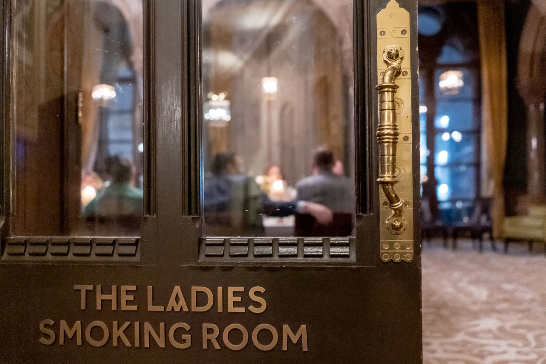 The Ladies Smoking Room at St Pancras Renaissance Hotel, London.