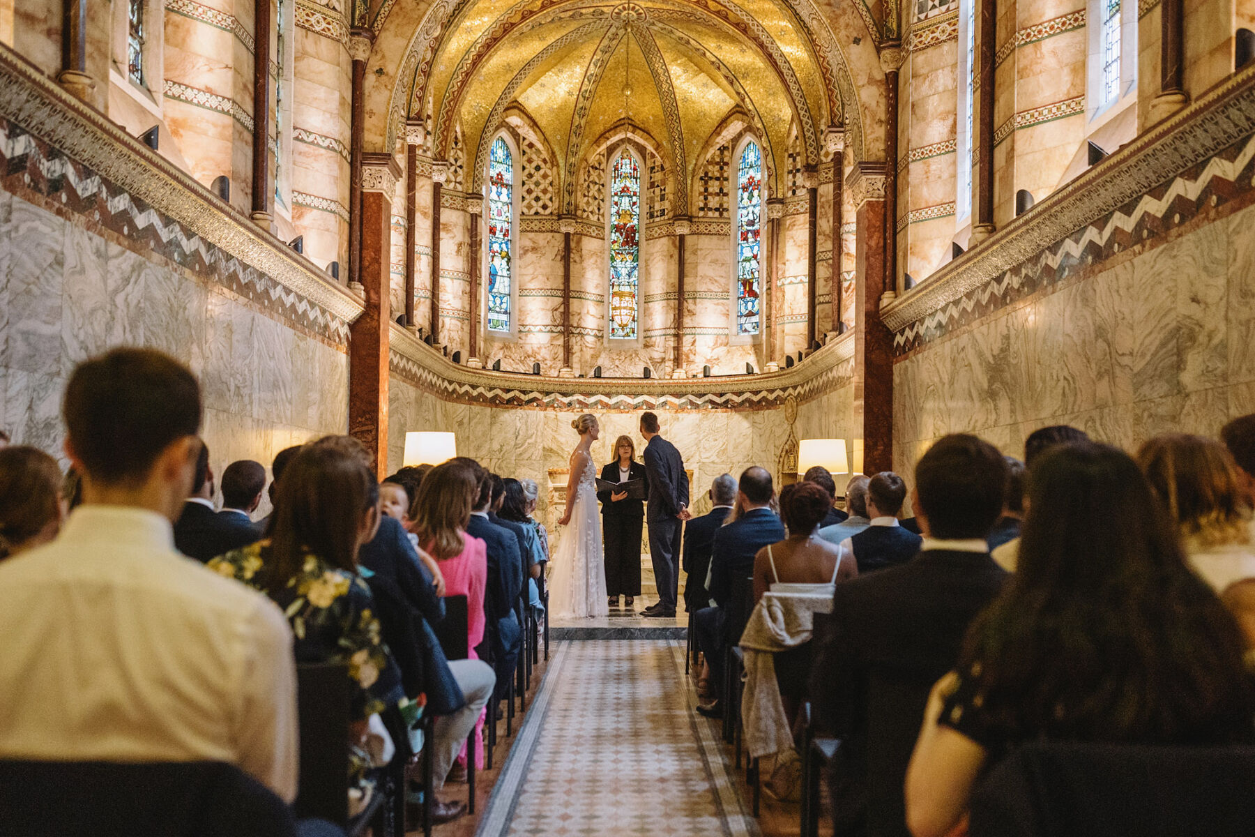 Fitzrovia Chapel London Wedding. Wolf & Co. Photography.