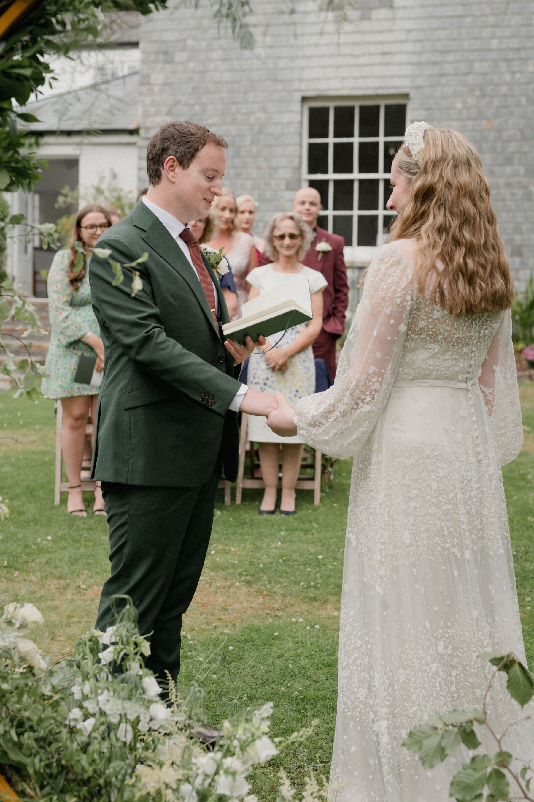 Wedding at Treseren Cornwall. Lyra & Moth Photography.