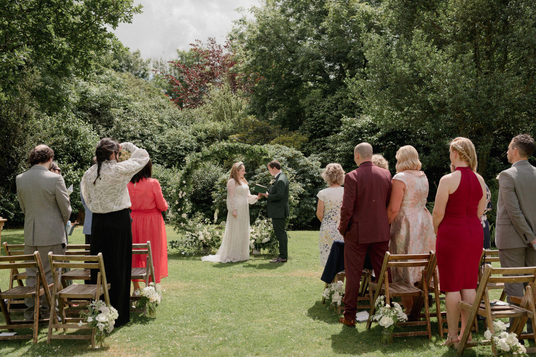 Wedding at Treseren Cornwall. Lyra & Moth Photography.