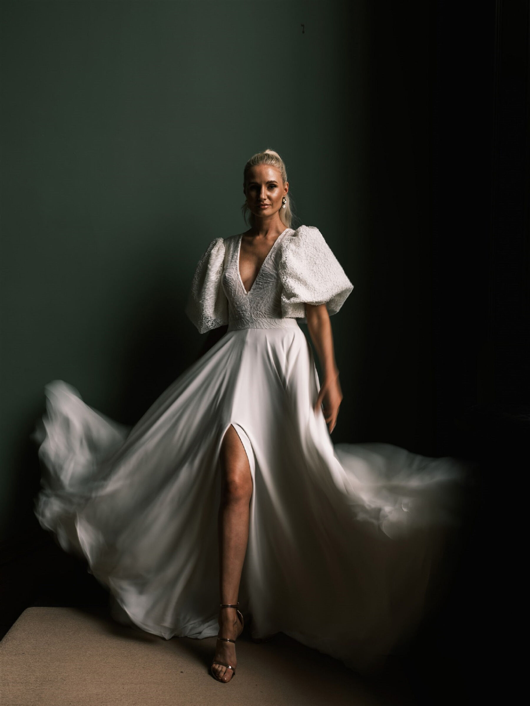 Caroline Takvorian wedding dress