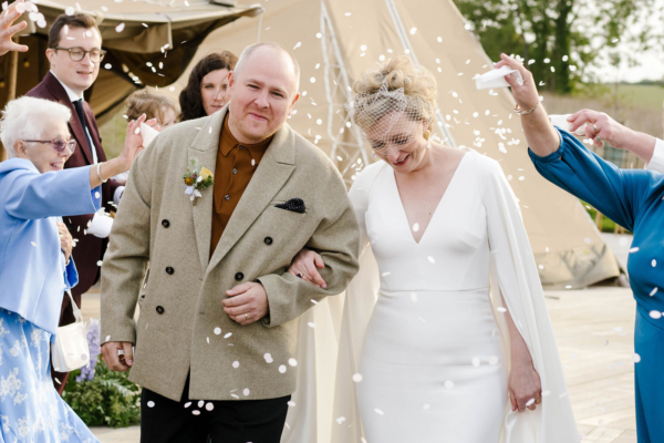 The Relaxed Countryside Wedding of Daniel and Andrea Hawkes at Wilderness Reserve in Suffolk