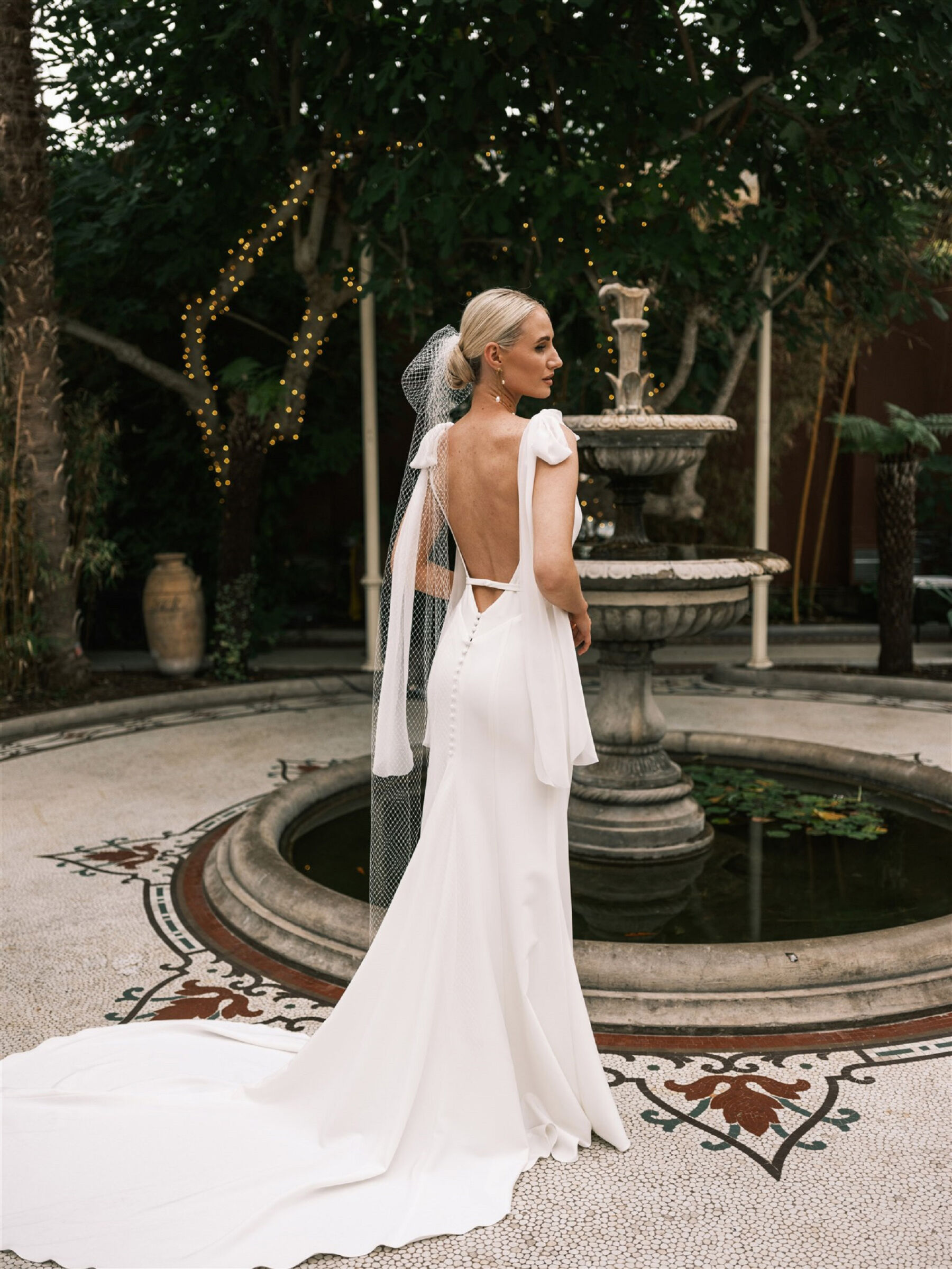 Made With Love backless wedding dress