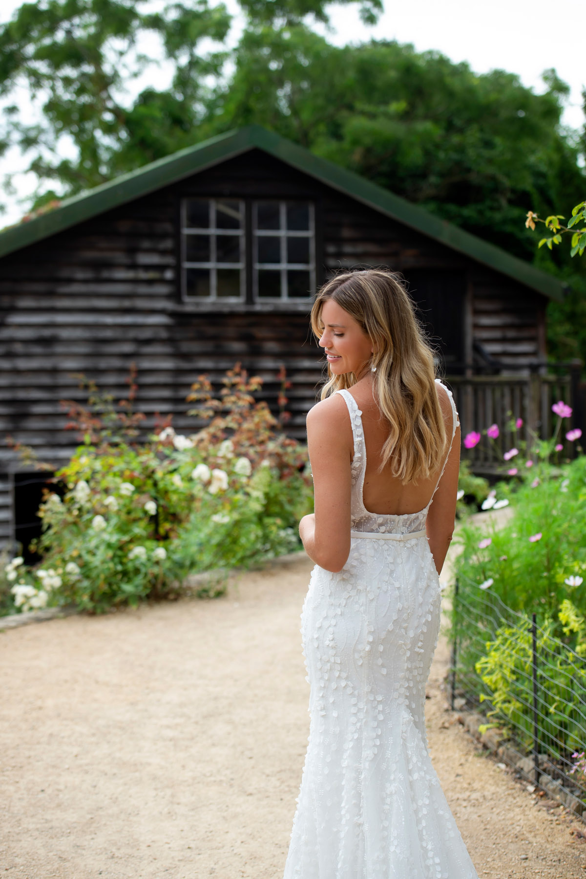 The Petal Fitted Dress, Blackburn Bridal Couture - Secret Garden Collection
