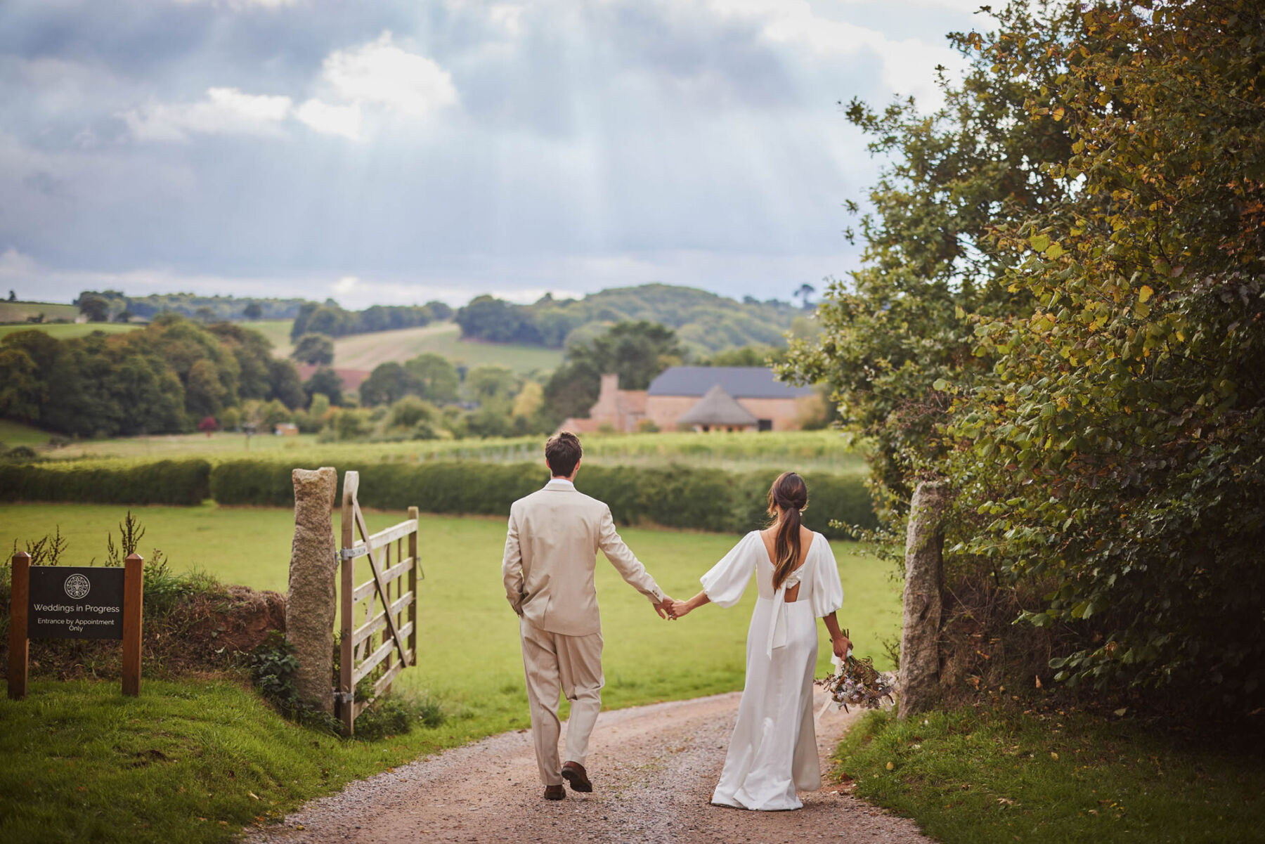 UK Vineyard wedding venue. Brickhouse Vineyard - Devon wedding venue.