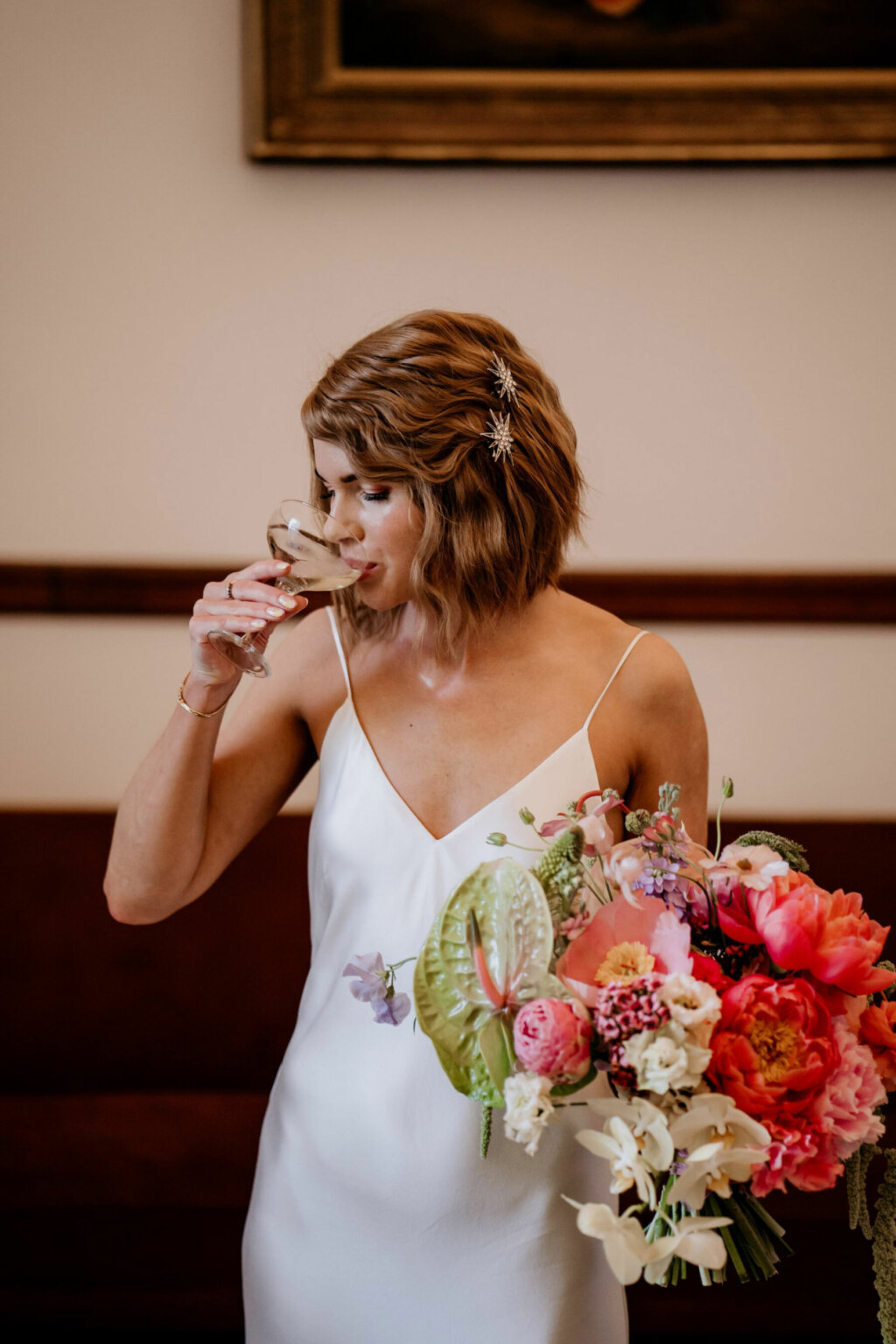 The Own Studio Wedding Dress // East London Wedding