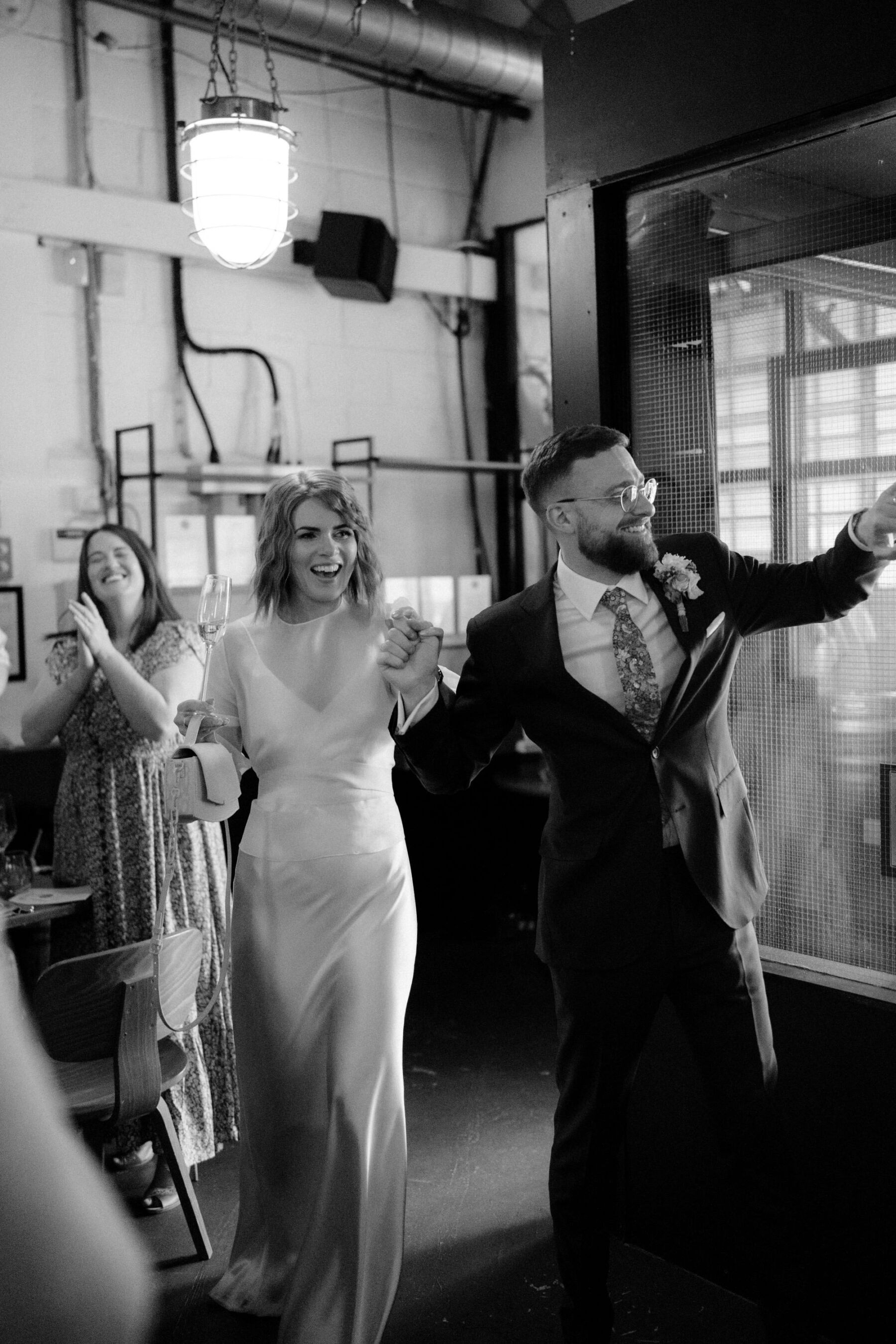 Bride in The Own Studio