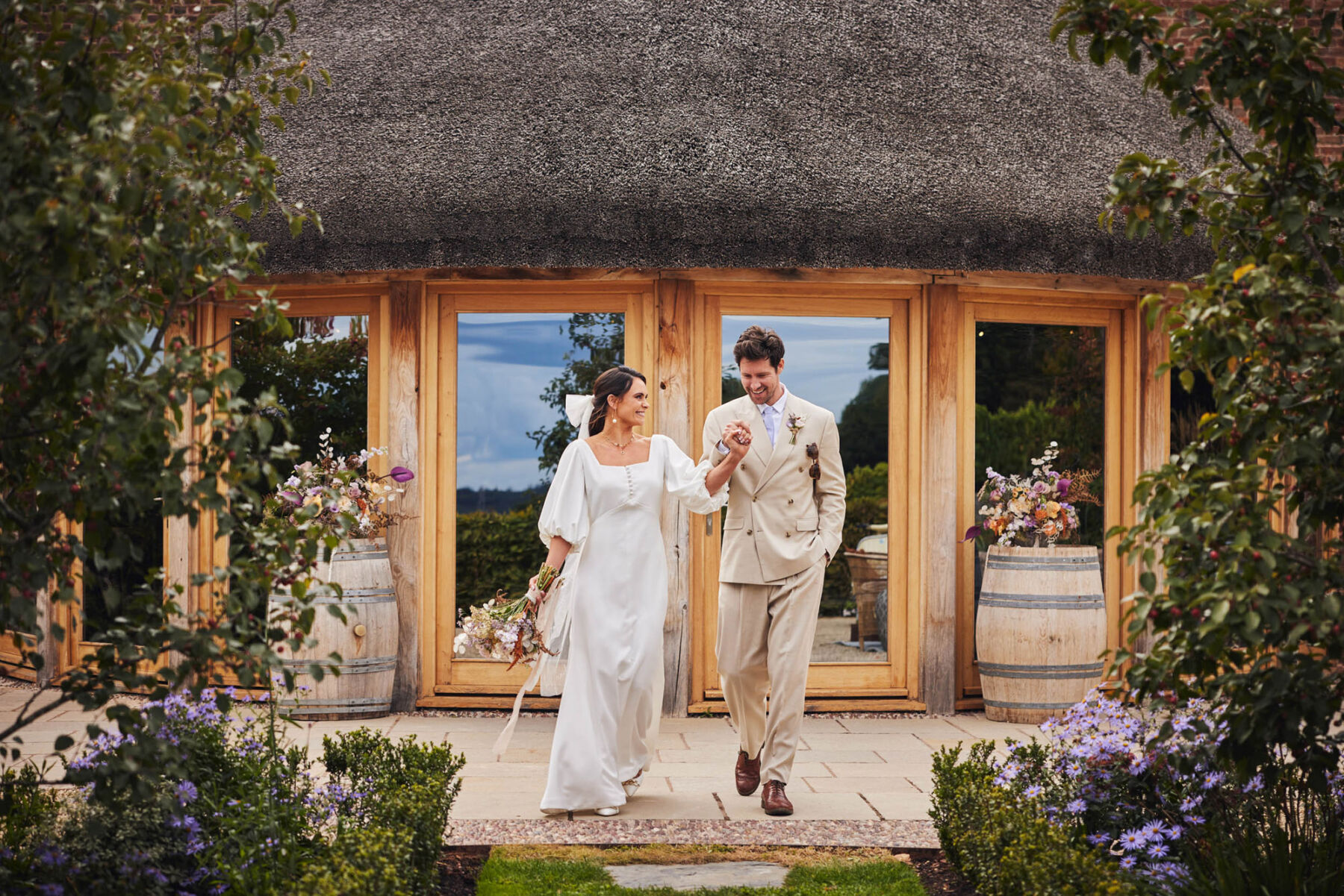 Brickhouse Vineyard Devon country wedding venue