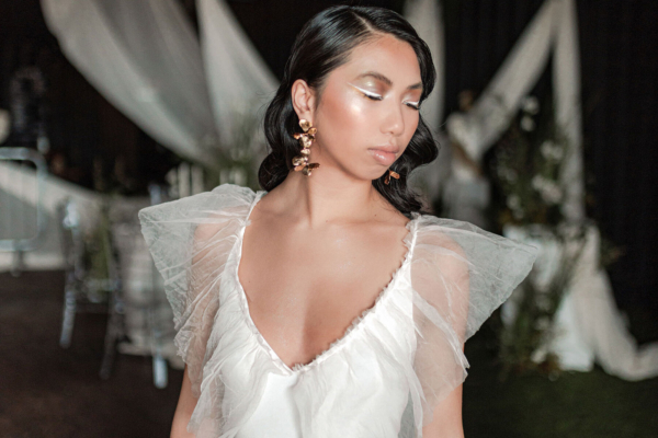 Old world Romance Meets Modern Minimalism: Featuring Bridal Fashion by A La Robe & Maria Fekih