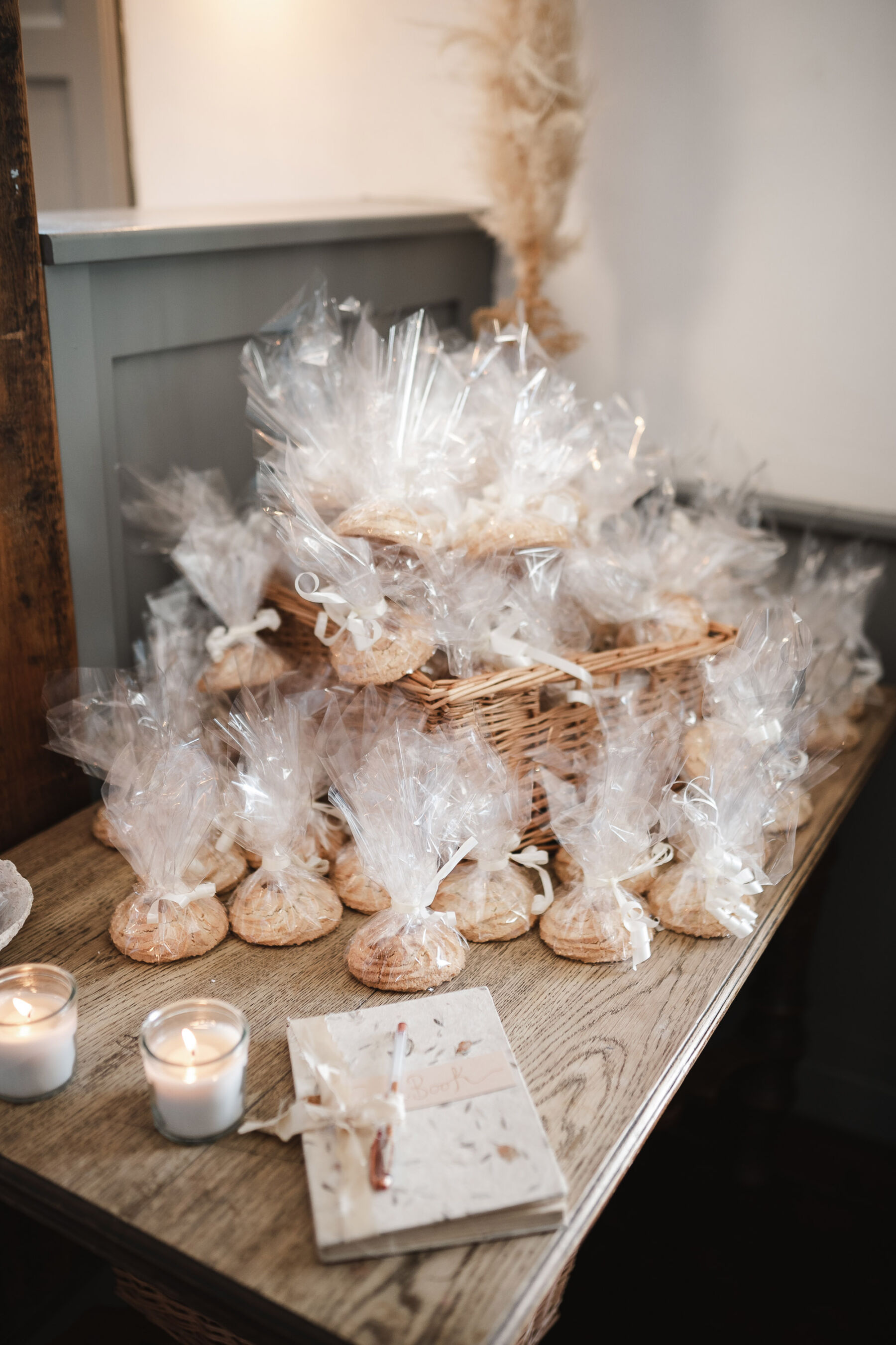 Cypriot pastichio biscuits wedding favours. By Karolina Photography.