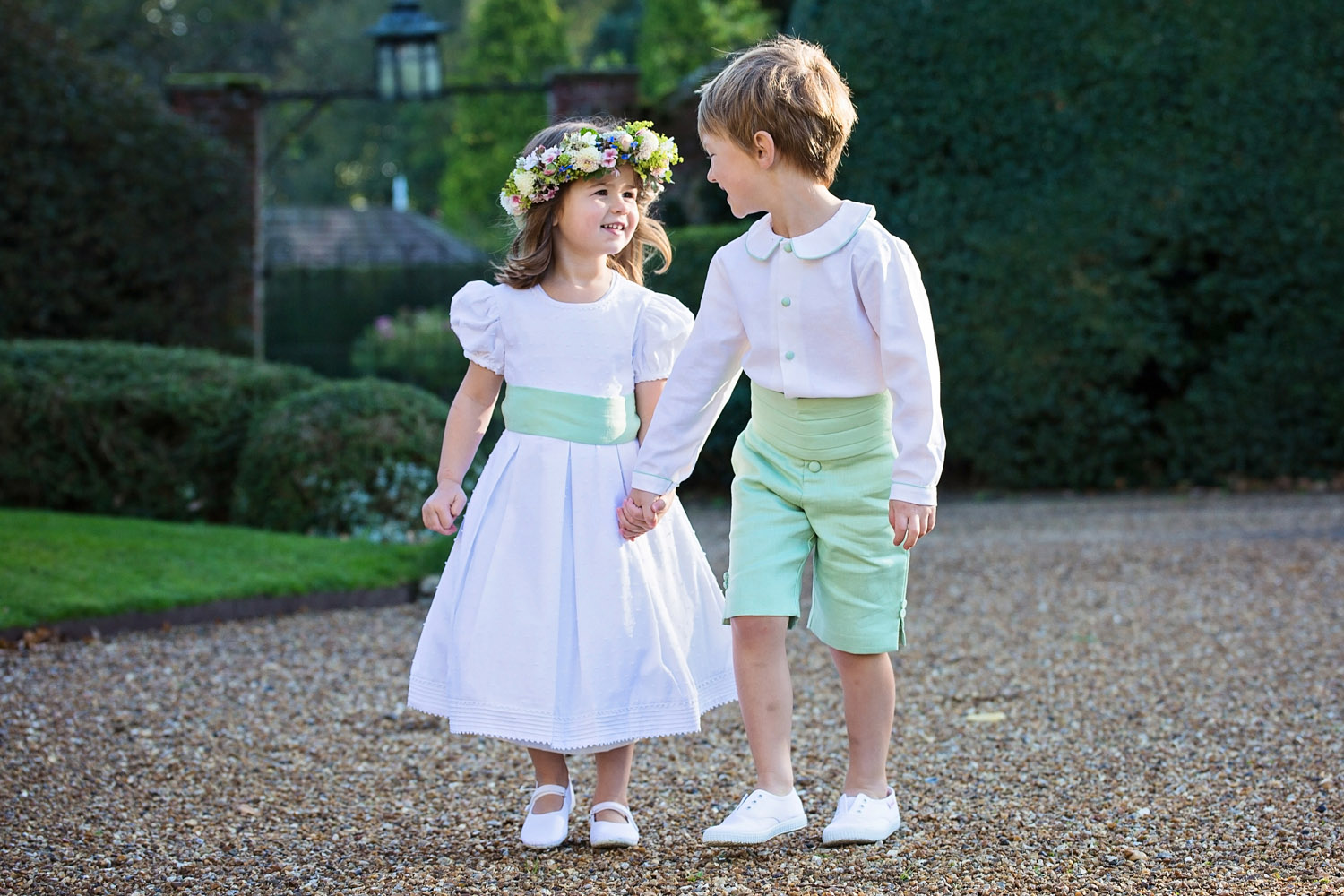 Amelia Brennan traditional flowergirl and pageboy outfits
